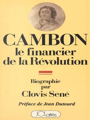 cover image of Joseph Cambon, 1756-1820